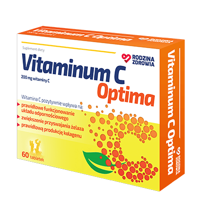 Rodzina Zdrowia Vitaminum C Optima 200 mg 60 tabletek