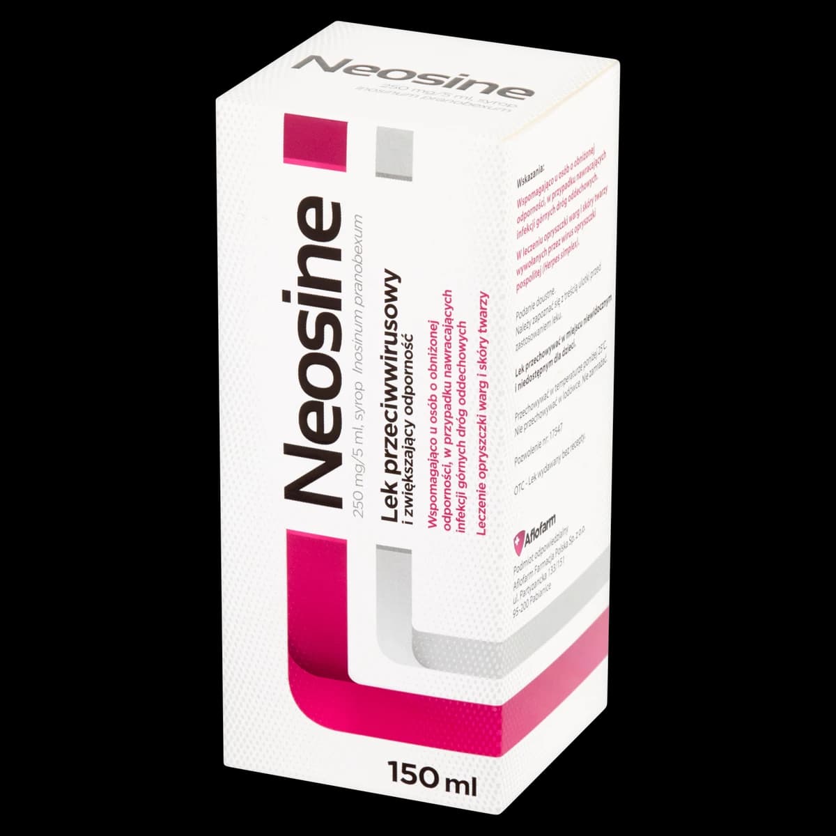Neosine 250 mg/5 ml syrop 150 ml