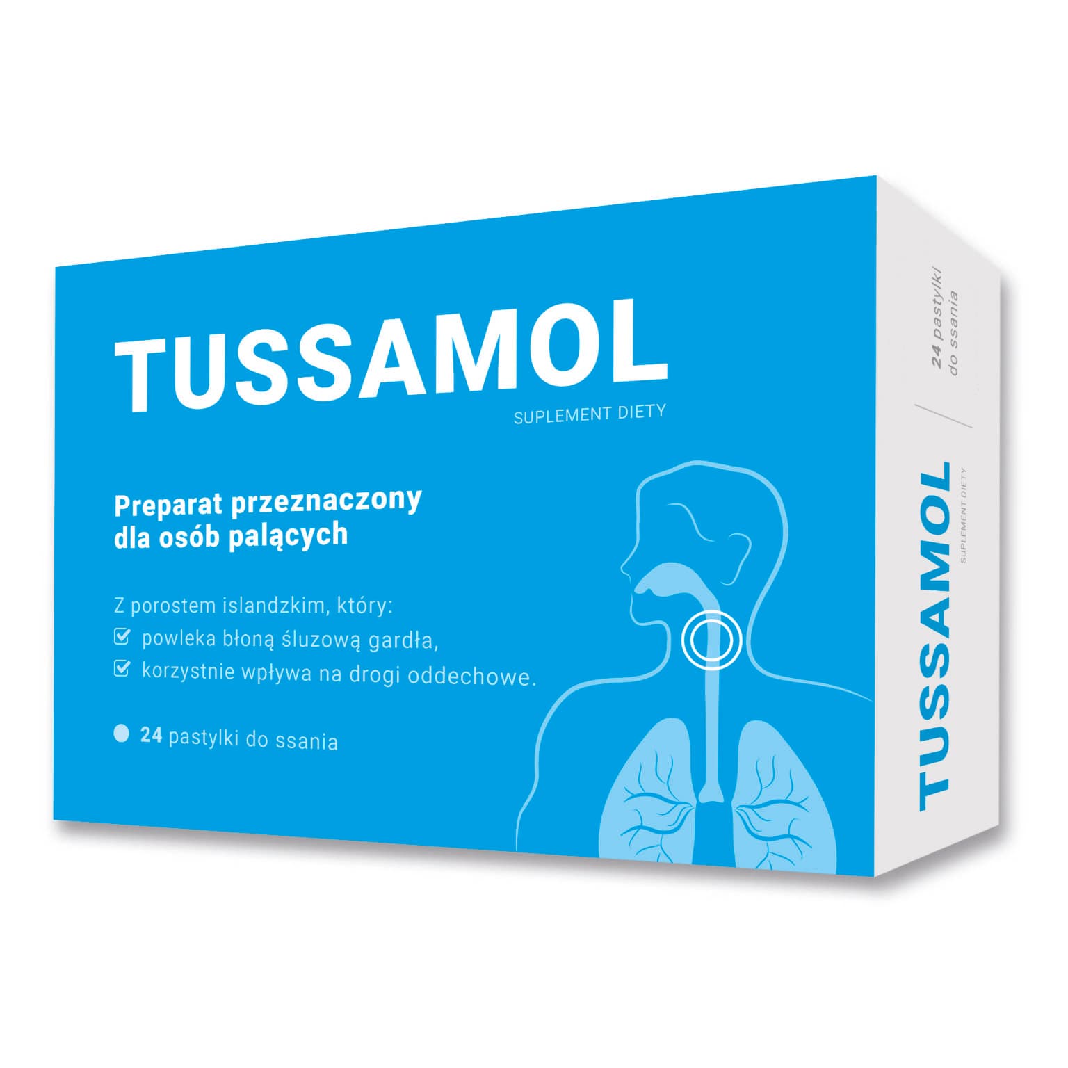 Tussamol pastylki do ssania 24 pastylki